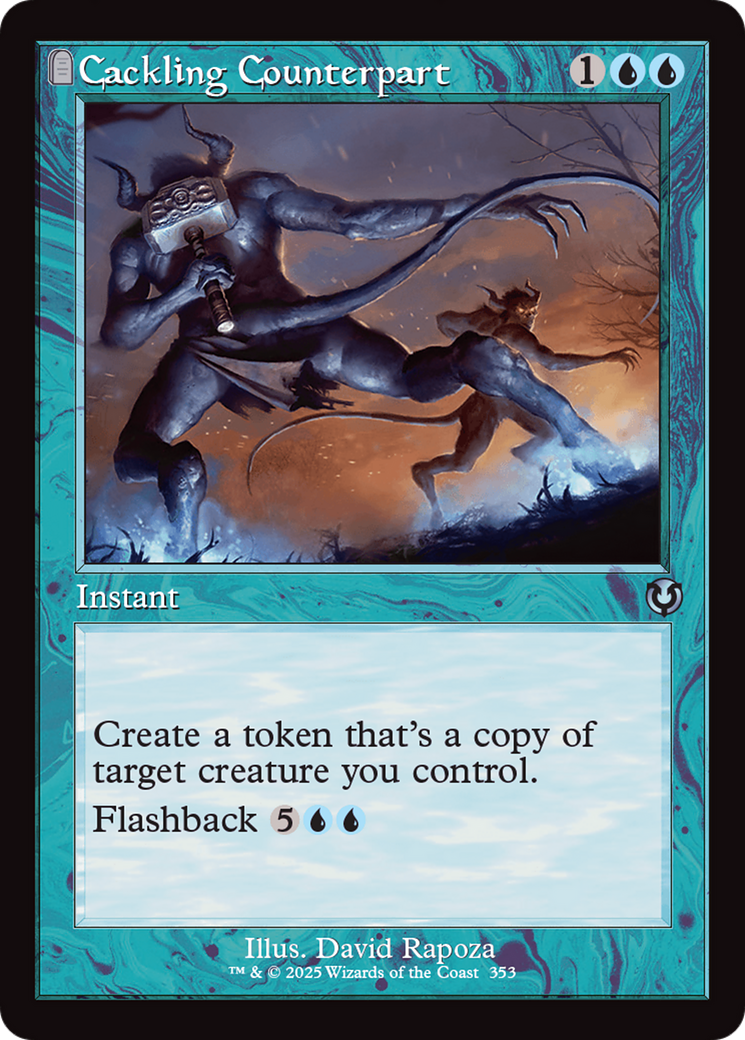 Image of Cackling Counterpart (Retro Frame) [Innistrad Remastered]