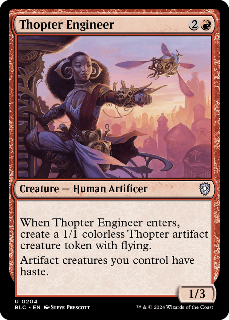 Image of Thopter Engineer [Bloomburrow Commander]