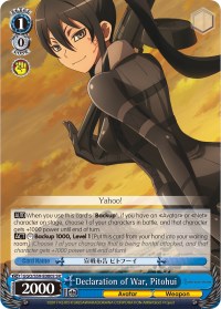 Image of Declaration of War, Pitohui (GGO/S59-E080S SR) [Gun Gale Online]