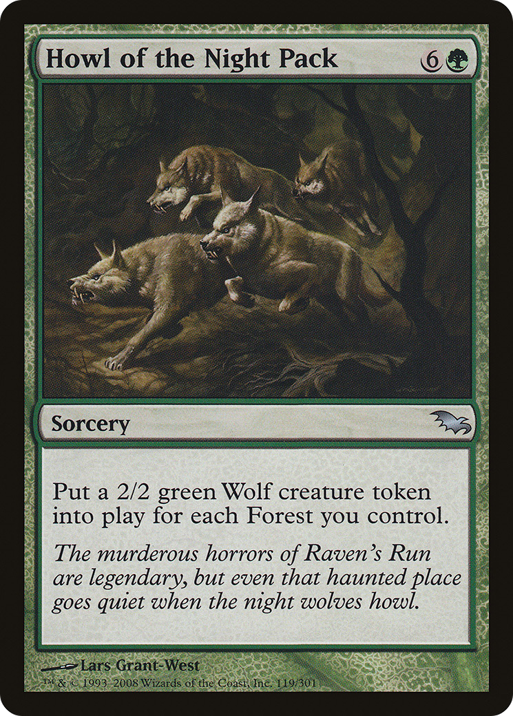 Image of Howl of the Night Pack [Shadowmoor]