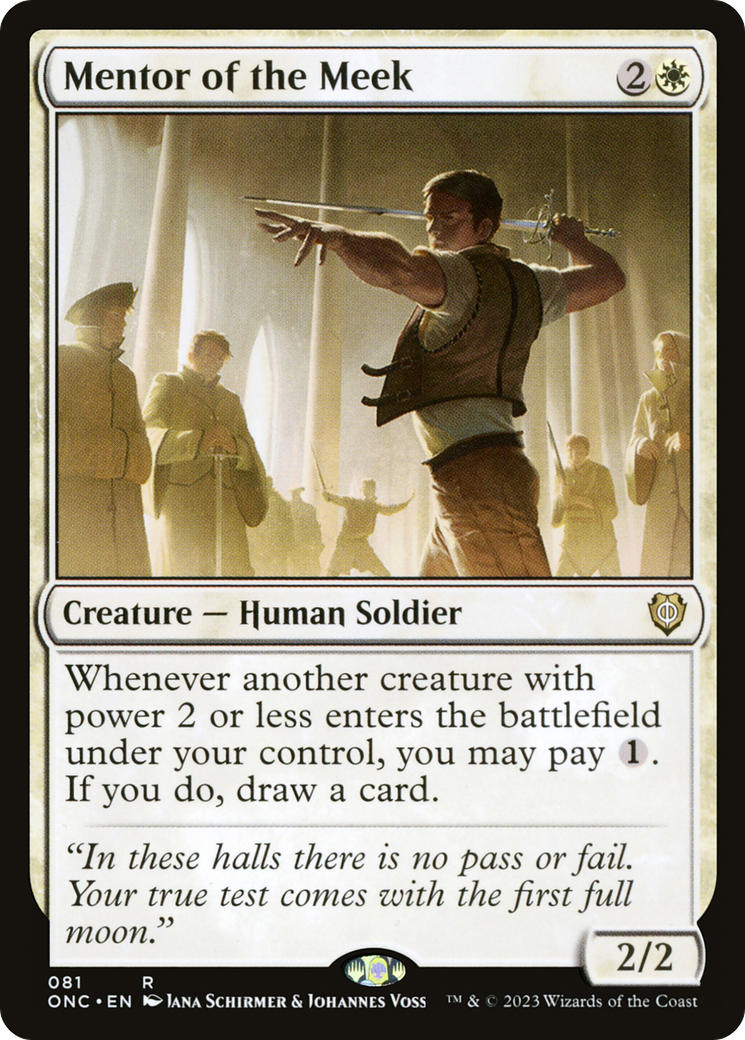 Image of Mentor of the Meek [Phyrexia: All Will Be One Commander]