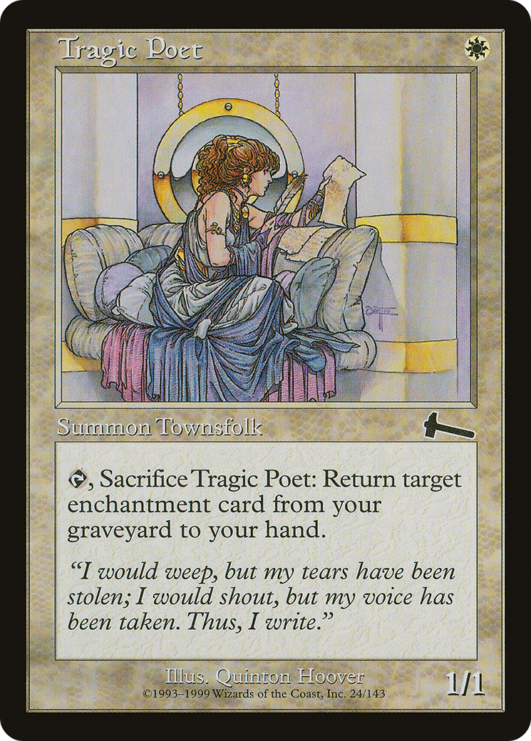Image of Tragic Poet [Urza's Legacy]