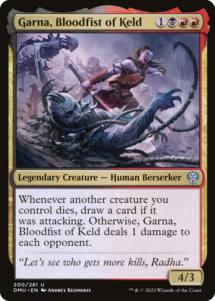 Image of Garna, Bloodfist of Keld [Dominaria United]