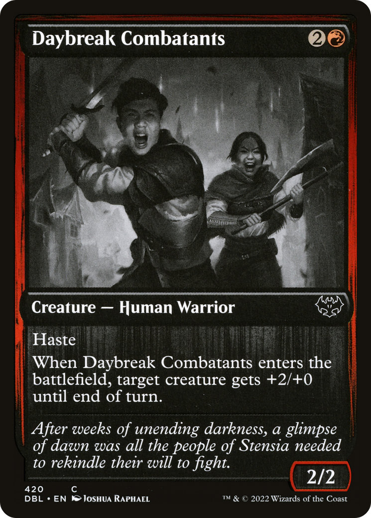 Image of Daybreak Combatants [Innistrad: Double Feature]
