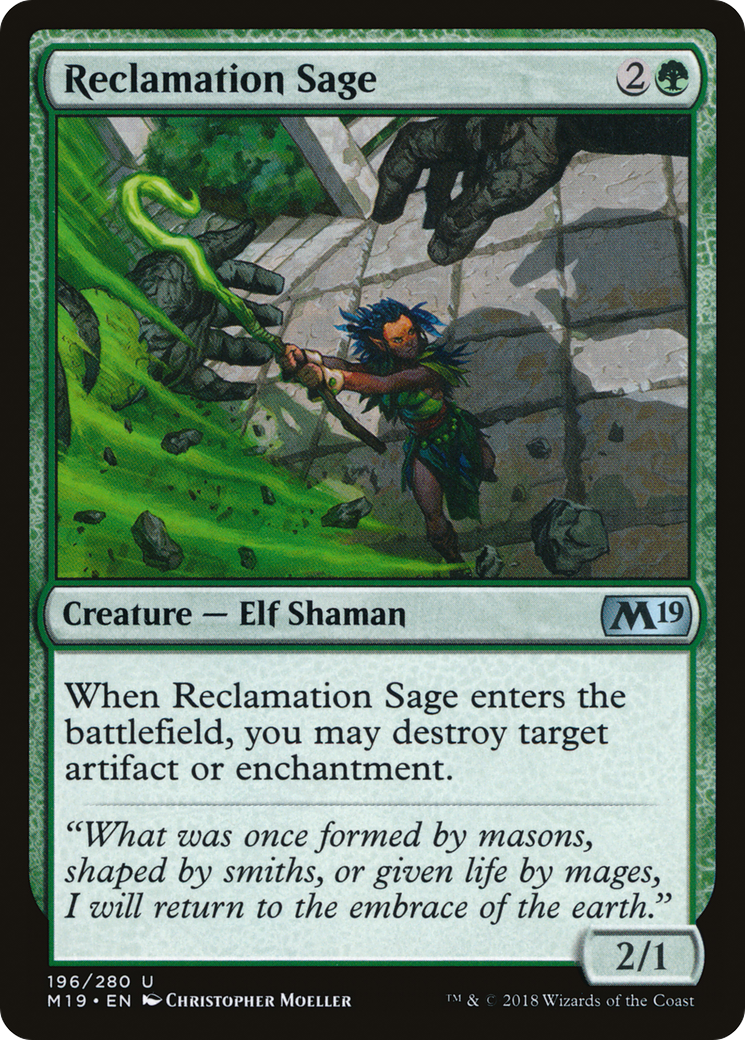Image of Reclamation Sage [Core Set 2019]