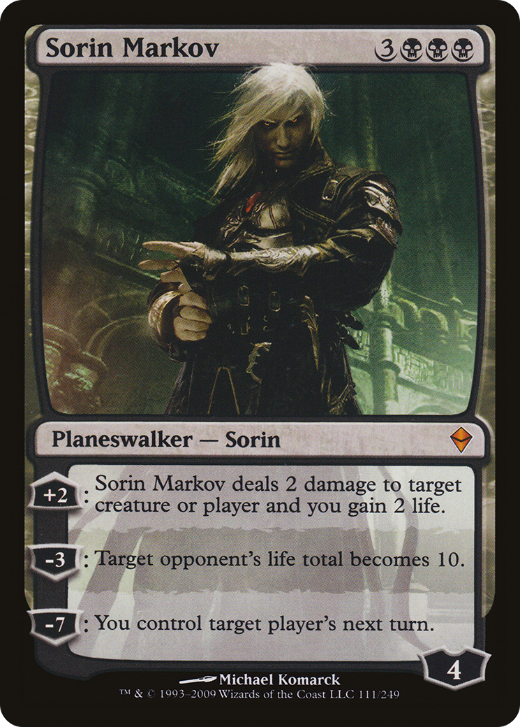 Image of Sorin Markov [Zendikar]