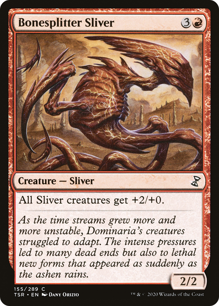 Image of Bonesplitter Sliver [Time Spiral Remastered]