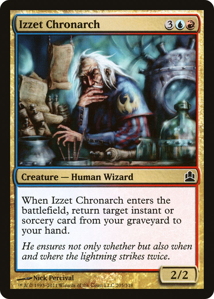 Image of Izzet Chronarch [Commander 2011]