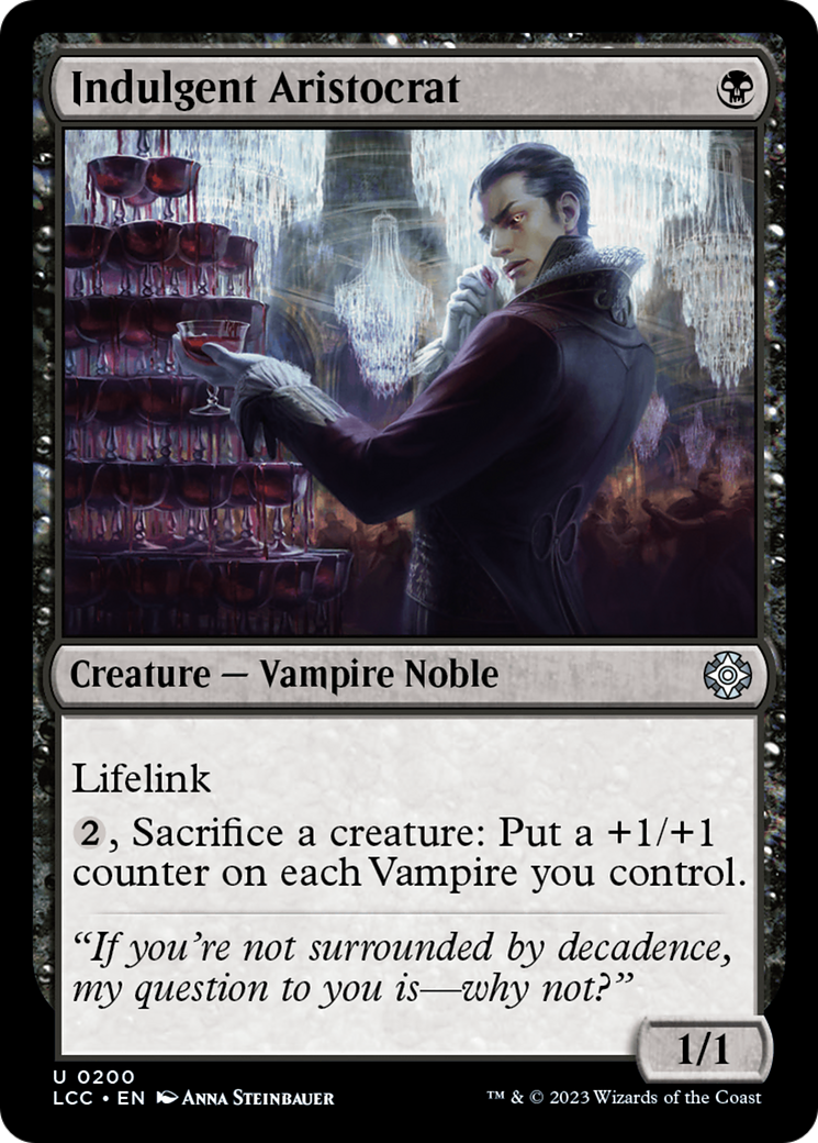 Image of Indulgent Aristocrat [The Lost Caverns of Ixalan Commander]