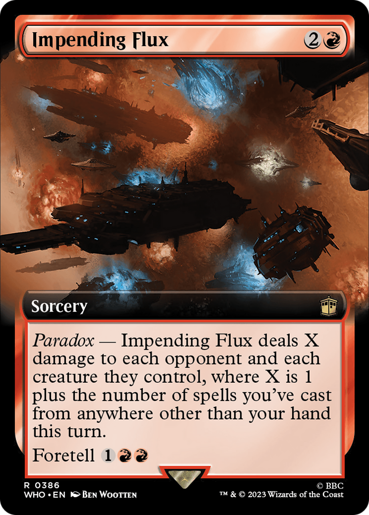 Image of Impending Flux (Extended Art) [Doctor Who]