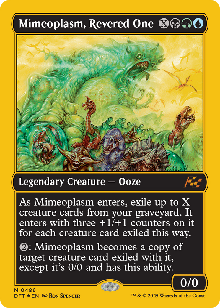Image of Mimeoplasm, Revered One (First-Place Foil) [Aetherdrift]