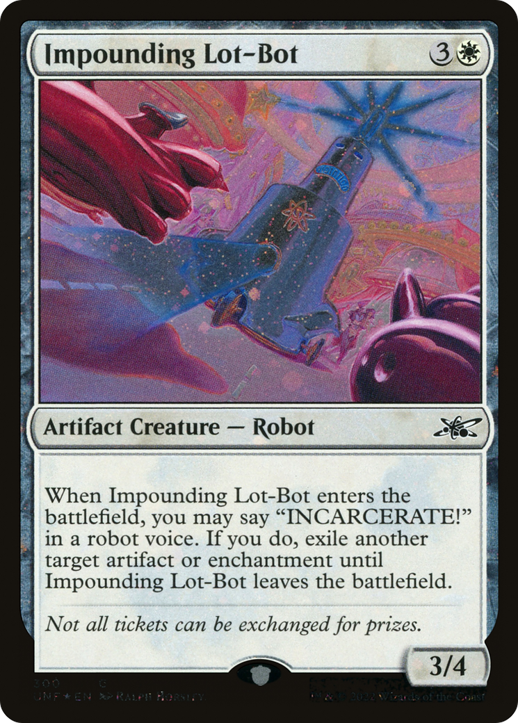 Image of Impounding Lot-Bot (Galaxy Foil) [Unfinity]