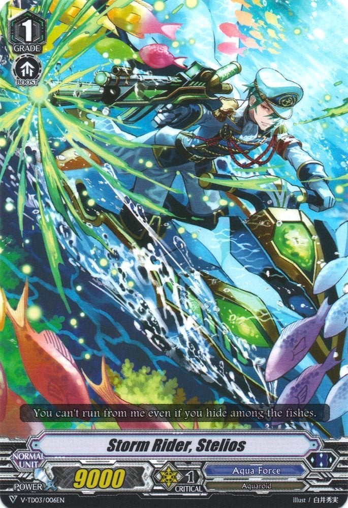 Image of Storm Rider, Stelios (V-TD03/006EN) [Leon Soryu]