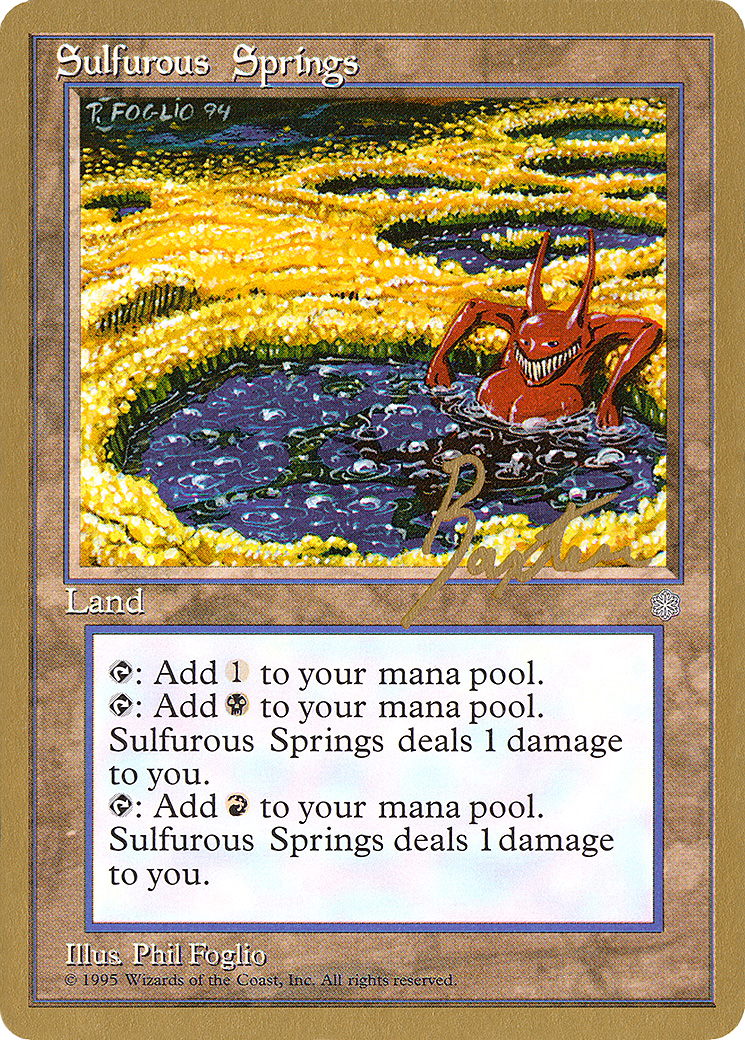 Image of Sulfurous Springs (George Baxter) [Pro Tour Collector Set]