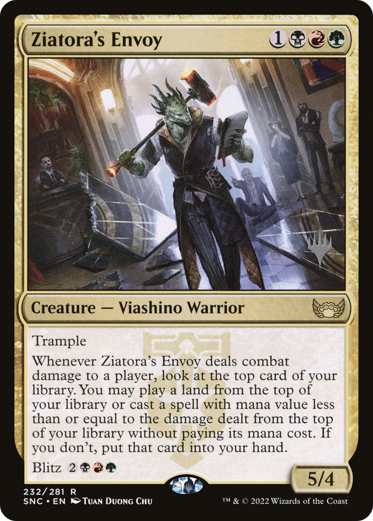 Image of Ziatora's Envoy (Promo Pack) [Streets of New Capenna Promos]