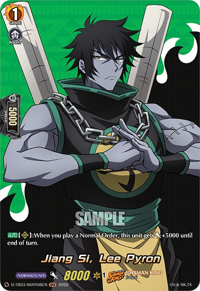 Image of Jiang Si, Lee Pyron (D-TB03/SKR108EN) [Shaman King]