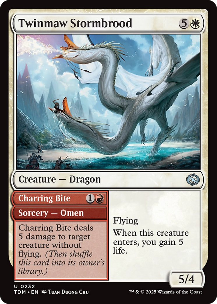 Image of Twinmaw Stormbrood [Tarkir: Dragonstorm]