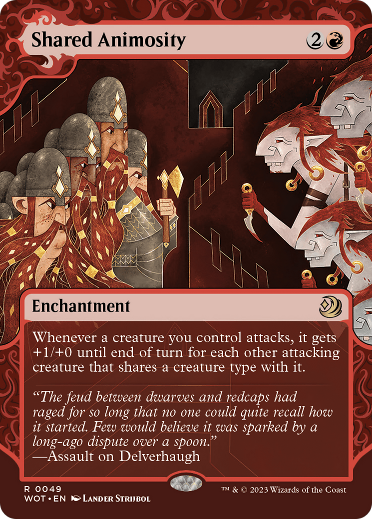 Image of Shared Animosity [Wilds of Eldraine: Enchanting Tales]
