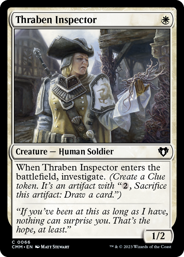 Image of Thraben Inspector [Commander Masters]