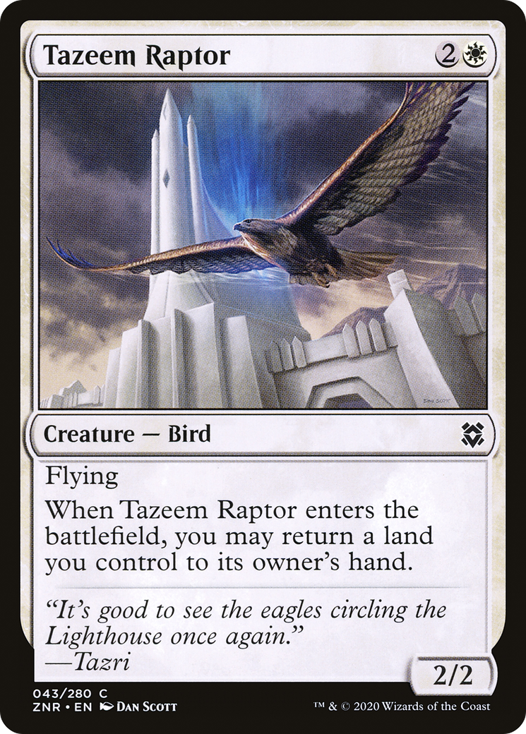 Image of Tazeem Raptor [Zendikar Rising]