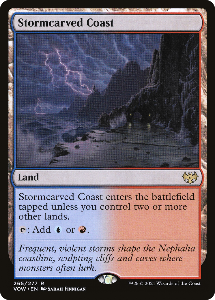 Image of Stormcarved Coast [Innistrad: Crimson Vow]