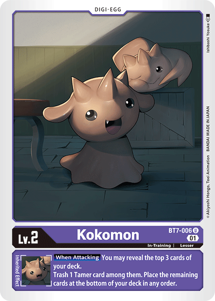 Image of Kokomon [BT7-006] [Next Adventure]