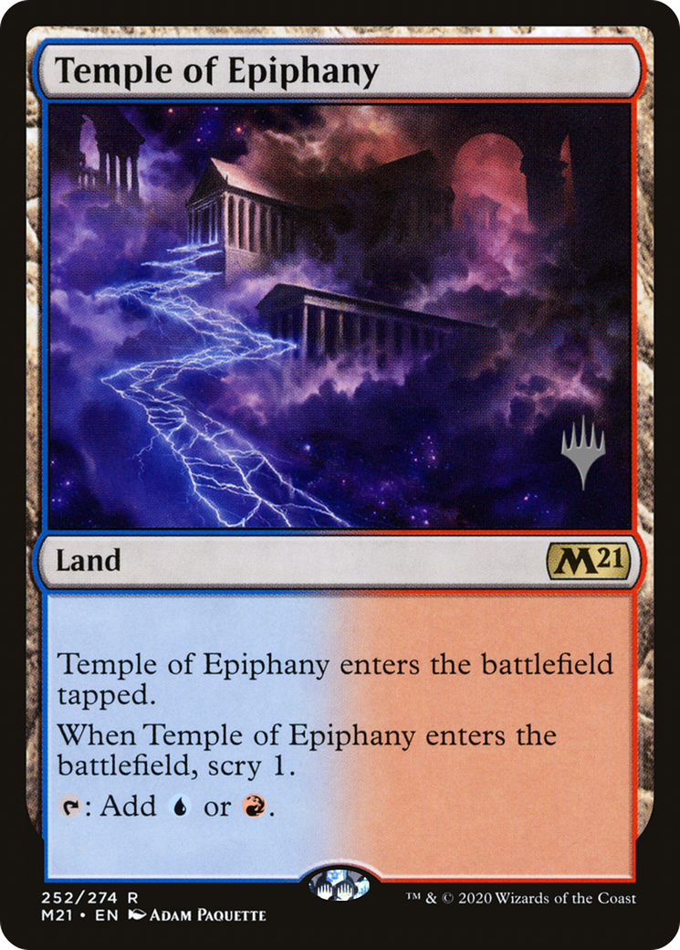 Image of Temple of Epiphany (Promo Pack) [Core Set 2021 Promos]