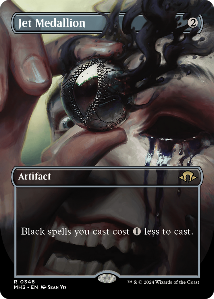 Image of Jet Medallion (Borderless) [Modern Horizons 3]