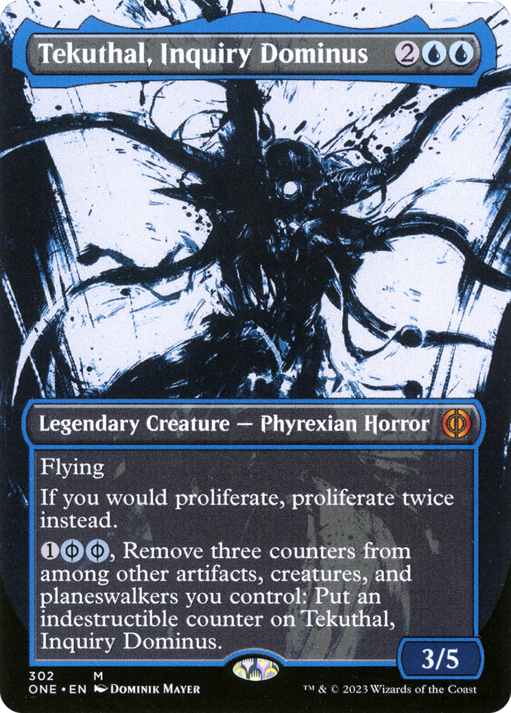 Image of Tekuthal, Inquiry Dominus (Borderless Ichor) [Phyrexia: All Will Be One]