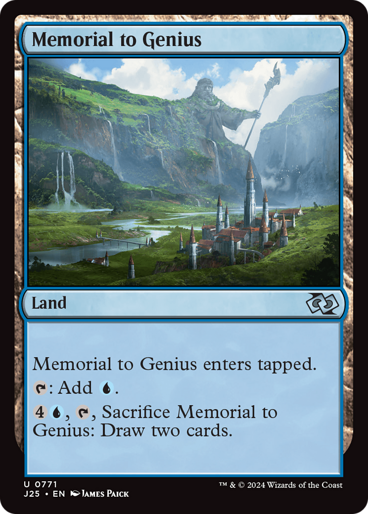 Image of Memorial to Genius [Foundations Jumpstart]