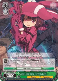 Image of Question About Chances of Winning, LLENN (GGO/S59-E007S SR) [Gun Gale Online]