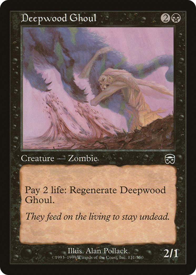 Image of Deepwood Ghoul [Mercadian Masques]
