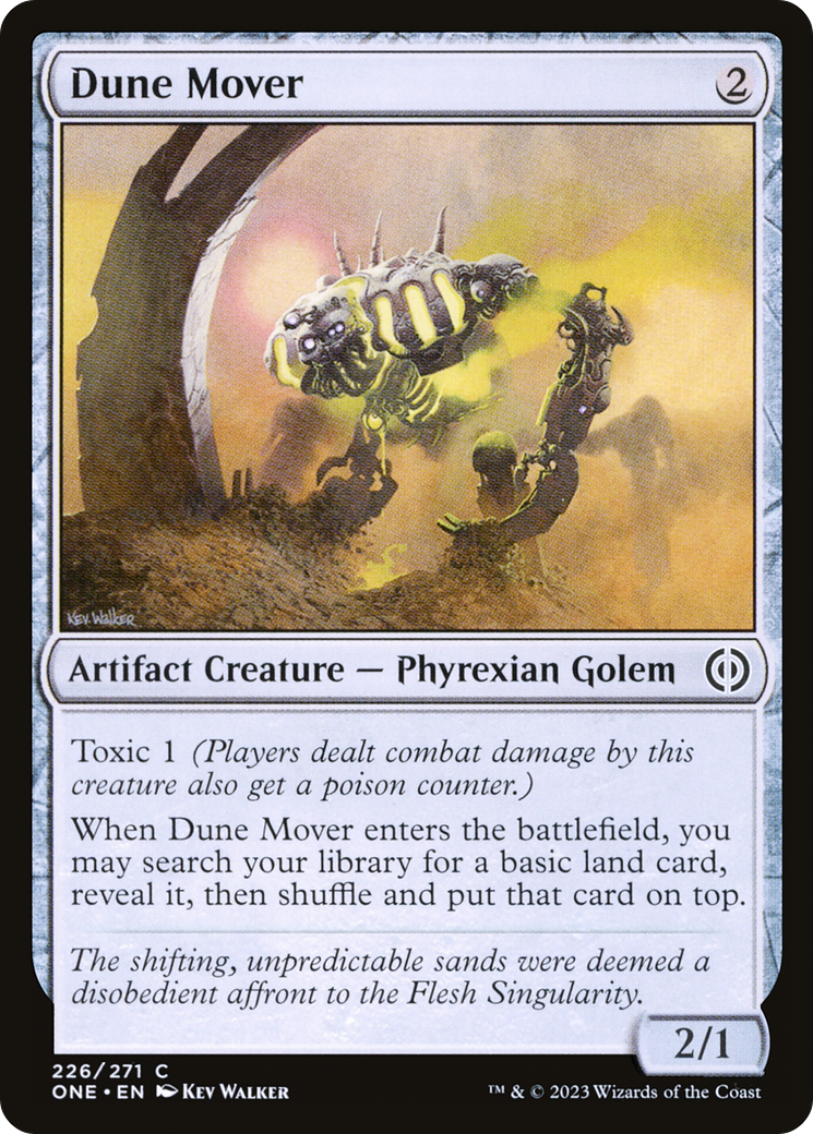 Image of Dune Mover [Phyrexia: All Will Be One]