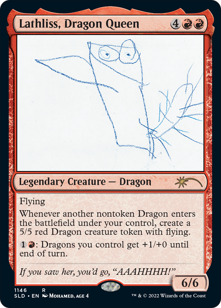 Image of Lathliss, Dragon Queen (1146) [Secret Lair Drop Series]