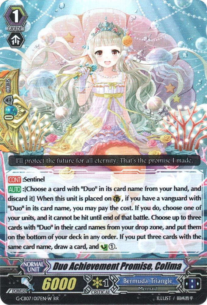 Image of Duo Achievement Promise, Colima (White) (G-CB07/017EN-W) [Divas' Festa]