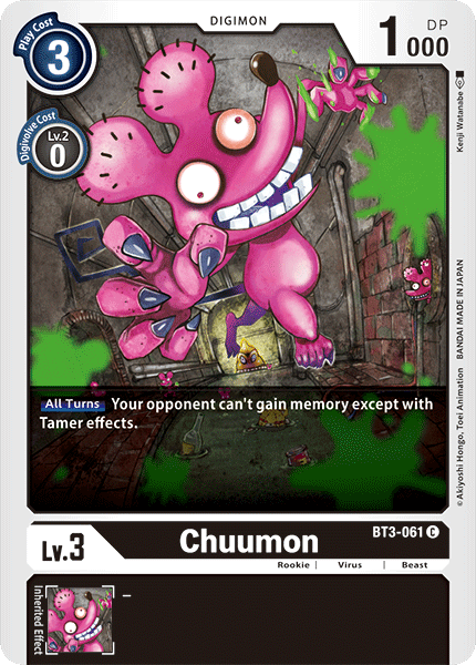 Image of Chuumon [BT3-061] [Release Special Booster Ver.1.0]