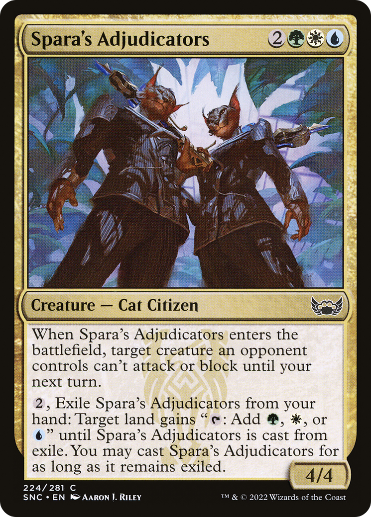 Image of Spara's Adjudicators [Streets of New Capenna]