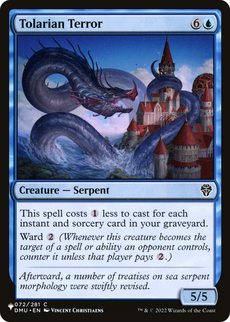 Image of Tolarian Terror [The List]