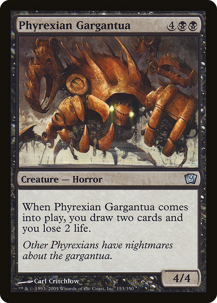 Image of Phyrexian Gargantua [Ninth Edition]