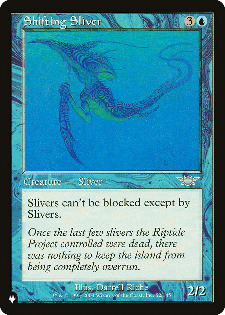 Image of Shifting Sliver [The List]