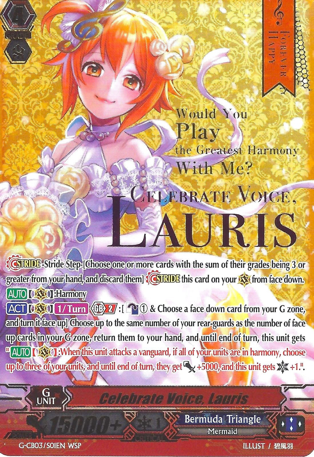Image of Celebrate Voice, Lauris (Wedding) (G-CB03/S01EN) [Blessing of Divas]