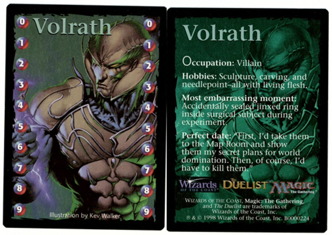 Image of Volrath Life Counter Token [Media Promos]
