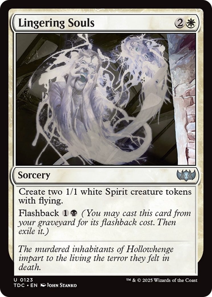 Image of Lingering Souls [Tarkir: Dragonstorm Commander]
