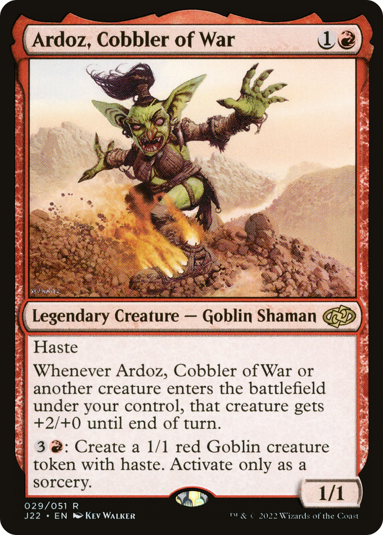 Image of Ardoz, Cobbler of War [Jumpstart 2022]