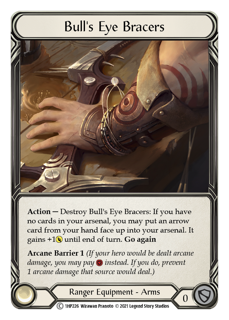 Image of Bull's Eye Bracers [1HP226] (History Pack 1)