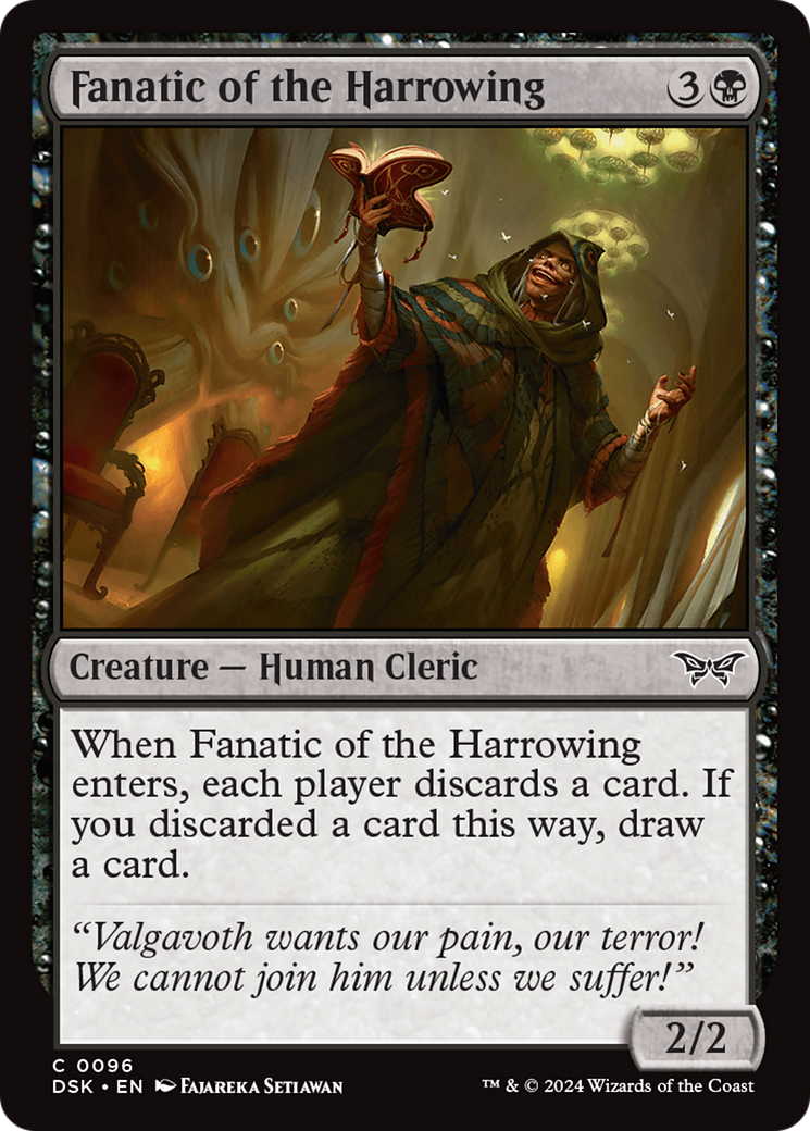 Image of Fanatic of the Harrowing [Duskmourn: House of Horror]