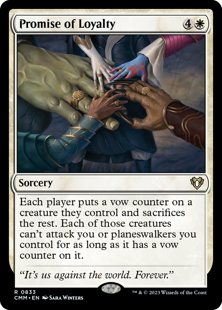 Image of Promise of Loyalty [Commander Masters]