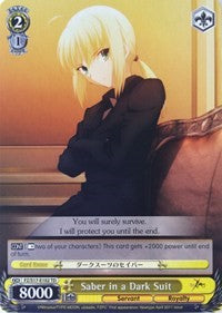 Image of Saber in a Dark Suit (FZ/S17-E102 TD) [Fate/Zero]