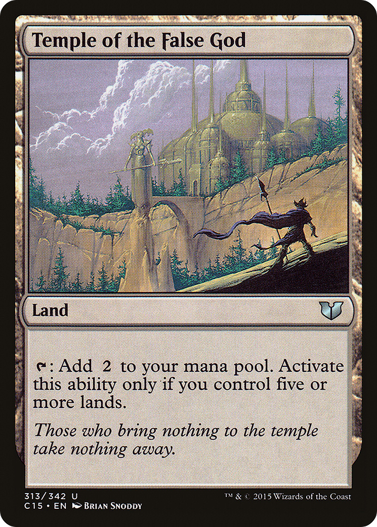Image of Temple of the False God [Commander 2015]