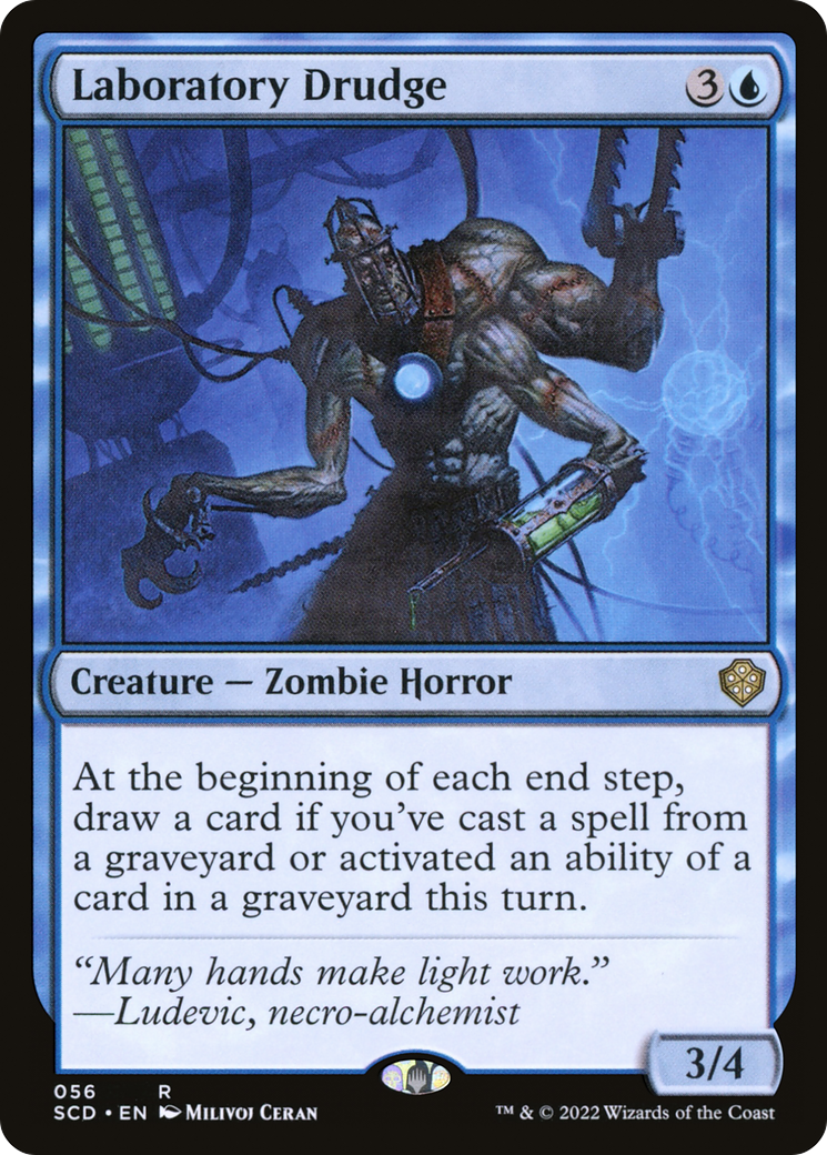Image of Laboratory Drudge [Starter Commander Decks]